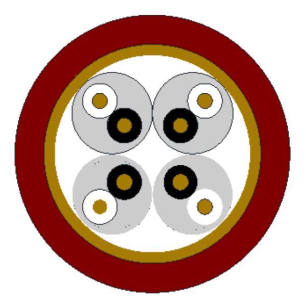 ���𽺾�Եͭ˿��֯�����Ϲ��𽺻������������-DJGGRP-300/500V